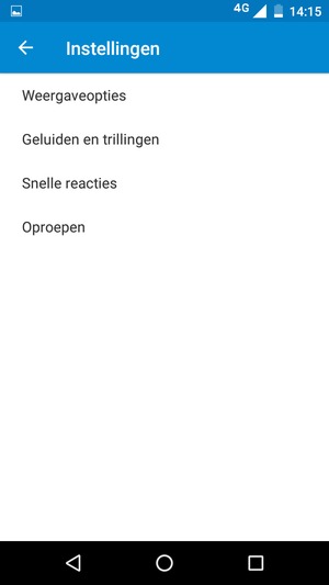 Selecteer Oproepen