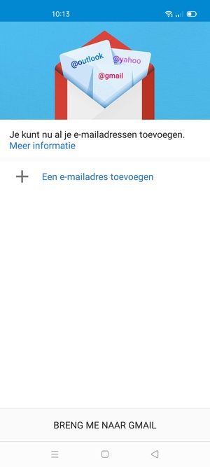 Selecteer Een e-mailadres toevoegen