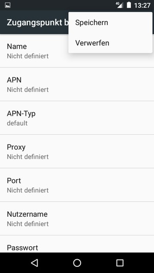 Wählen Sie Speichern