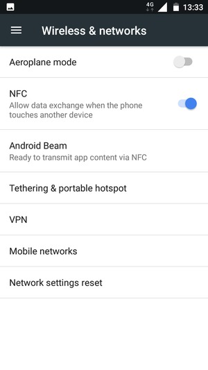 Select Tethering & portable hotspot