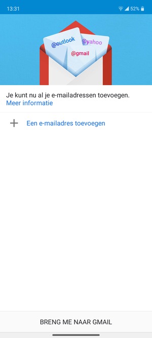 Selecteer Een e-mailadres toevoegen