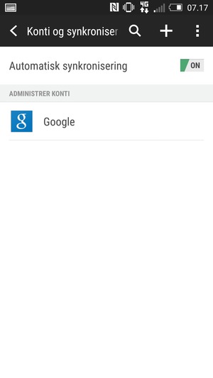 Vælg Google