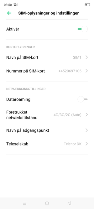 Vælg Navn på adgangspunkt