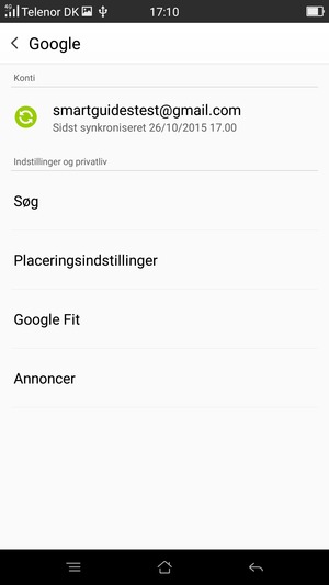 Vælg din konto