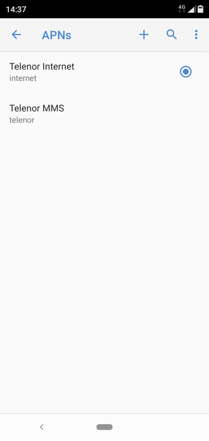 Select the Menu button