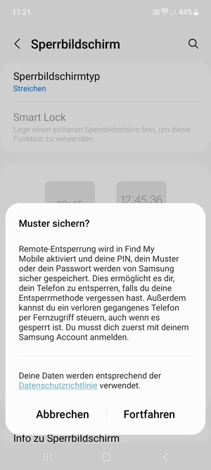 Wählen Sie Ihre gewünschte Option