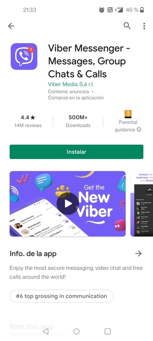 Seleccione Instalar