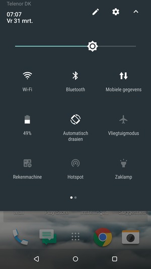 Schakel Wi-Fi en Bluetooth uit