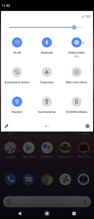 Schalten Sie WLAN und Bluetooth aus