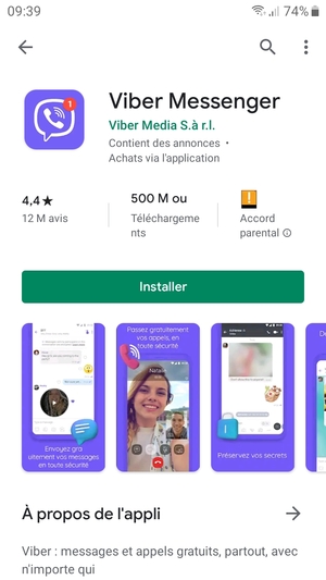 Sélectionnez Installer