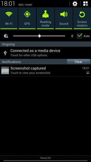 Select Sound to change to vibration mode