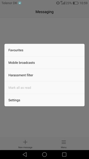 Select Settings
