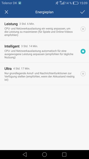 Wählen Sie Intelligent