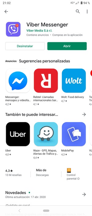Seleccione Abrir