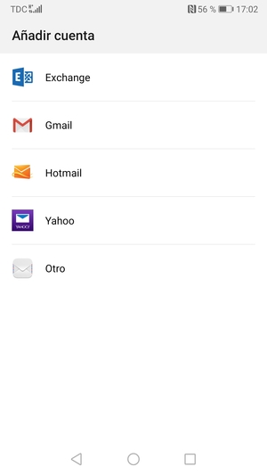 Seleccione Gmail