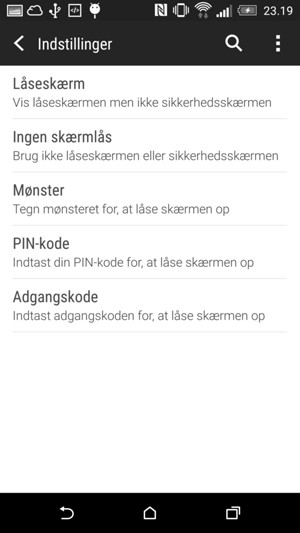 Vælg Mønster