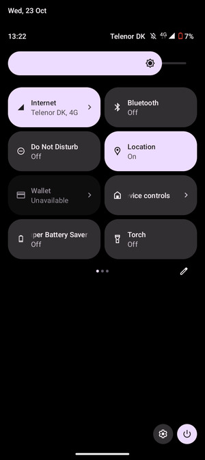 Turn off Location