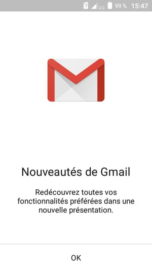 Sélectionnez OK