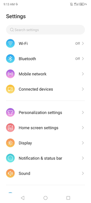 Select Mobile network