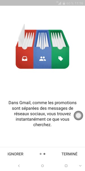 Sélectionnez TERMINÉ