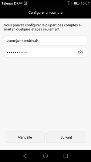 Saisissez votre adresse e-mail et votre mot de passe. Sélectionnez Suivant