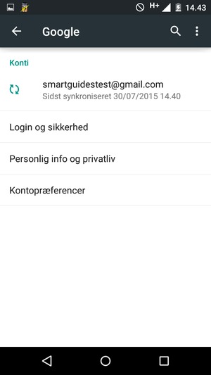Vælg din konto