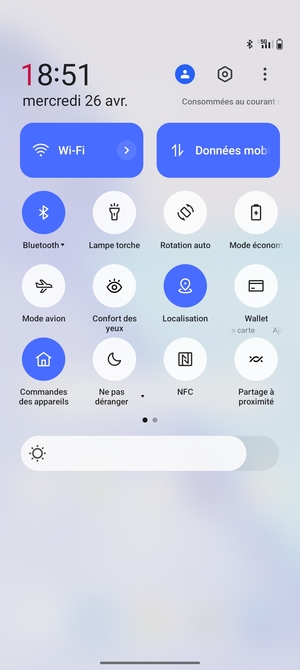 Désactiver le Wi-Fi et le Bluetooth