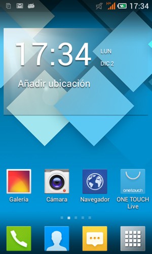 Seleccione Aplicaciones