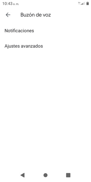 Seleccione Ajustes avanzados