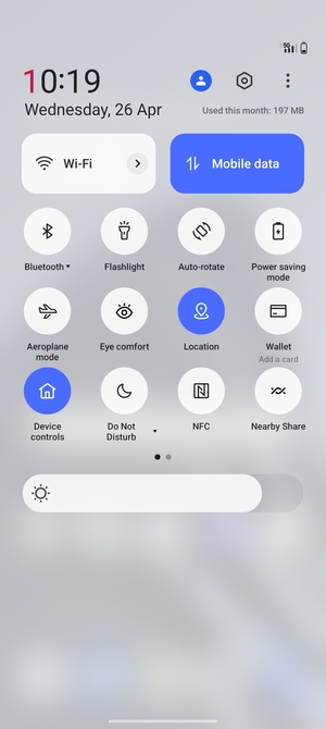 Turn off Location