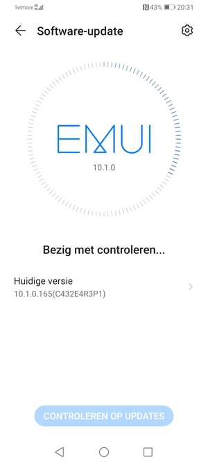 Wacht tot de zoekopdracht beëindigd is