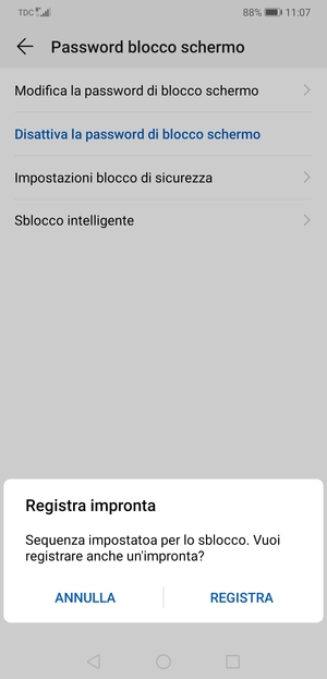 Seleziona ANNULLA
