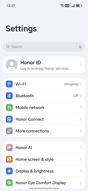 Select Mobile network
