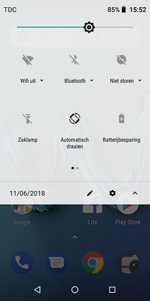 Schakel Batterijbesparing in