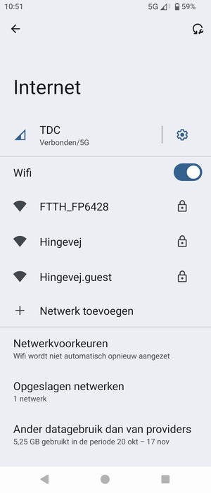 Selecteer het draadloze netwerk waarmee u verbinding wilt maken