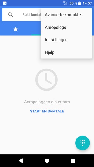Velg Innstillinger