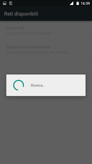 Attendi il completamento della ricerca