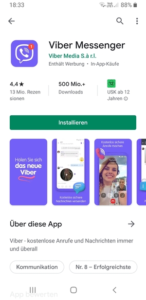 Wählen Sie Installieren