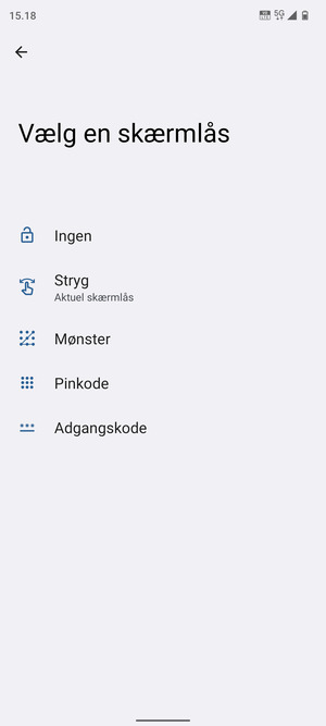 Vælg Mønster