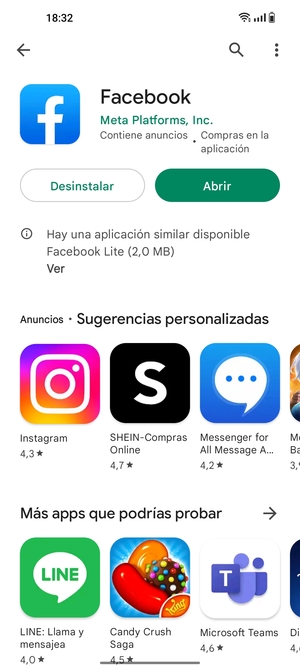 Seleccione Abrir