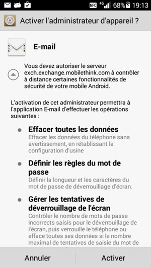 Sélectionnez Activer