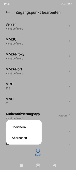 Wählen Sie Speichern
