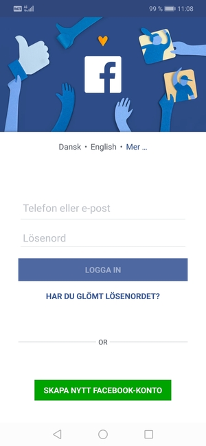 Din app är redo att användas
