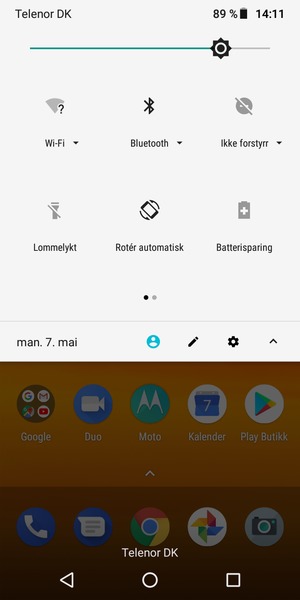 Slå av Wi-Fi og Bluetooth