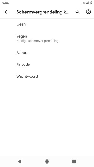 Selecteer Patroon