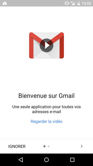Sélectionnez IGNORER