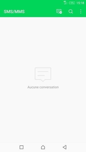 Sélectionnez le bouton du Menu