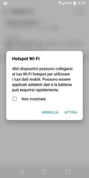 Seleziona ATTIVA