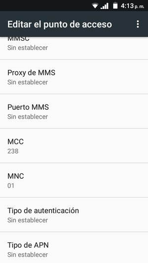 Desplácese hacia abajo y introduzca Internet Information