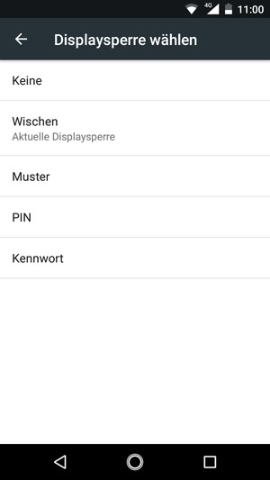 Wählen Sie Muster